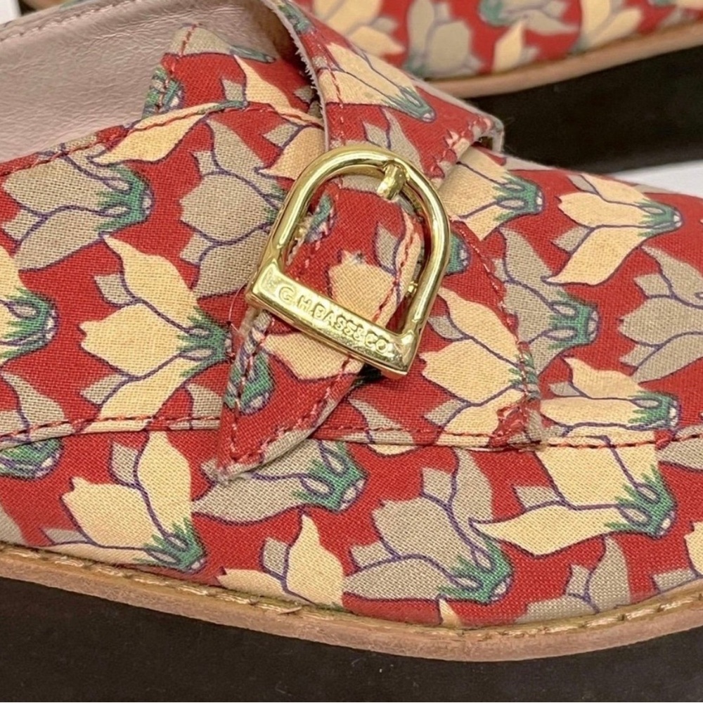Rachel Antonoff Red and Cream Platform Shoes - Picture 10 of 10